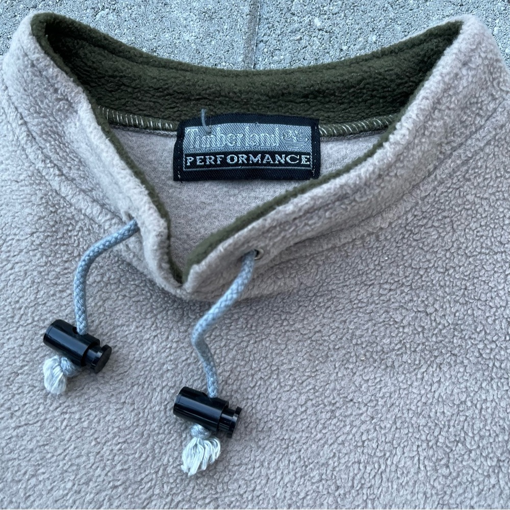 Vtg Timberland Fleece Pullover - Picture 2 of 6